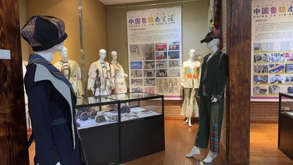 纺织服装学院精彩亮相中国鲁锦文化艺术展，承办展览彰显文化传承与创新