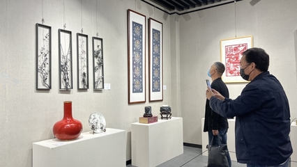 安徽省民间工艺美术精品展隆重开展